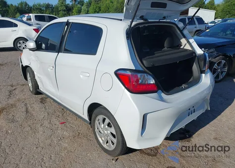 2024 Mitsubishi Mirage Es/Le z USA, uszkodzony, nr VIN ML32AUHJ1RH003050